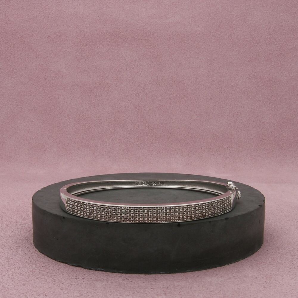 ⚡clearance⚡ victoria townsend sterling silver pave diamond bracelet size 7.25in